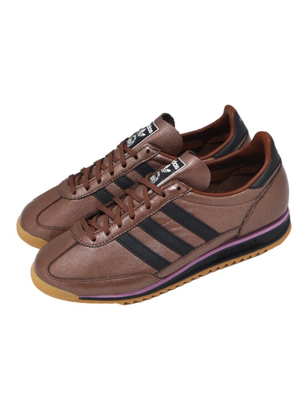 adidas Originals SL 72 OG - MultiSize Women Sneakers Preloved Brown JS3979 NEW - Picture 3 of 11
